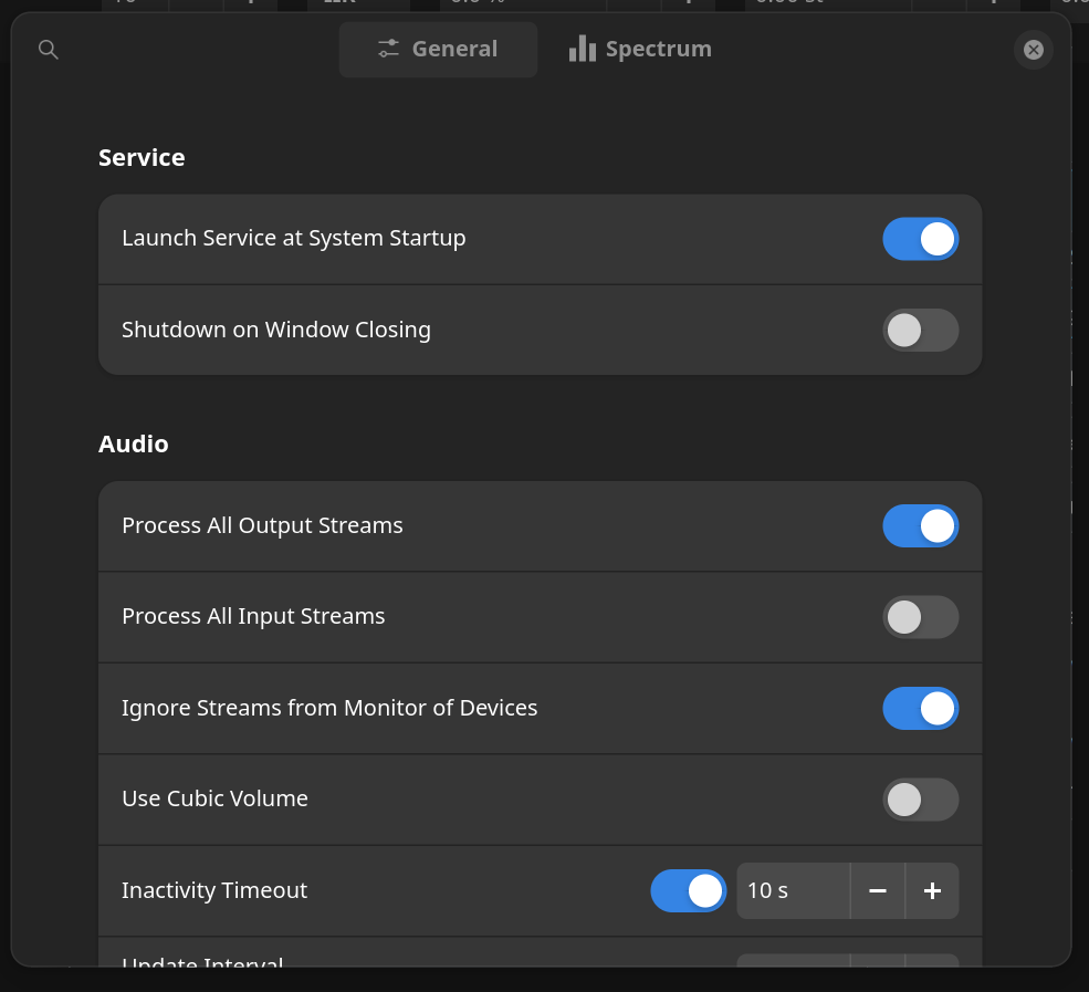 chrome://media-internals output